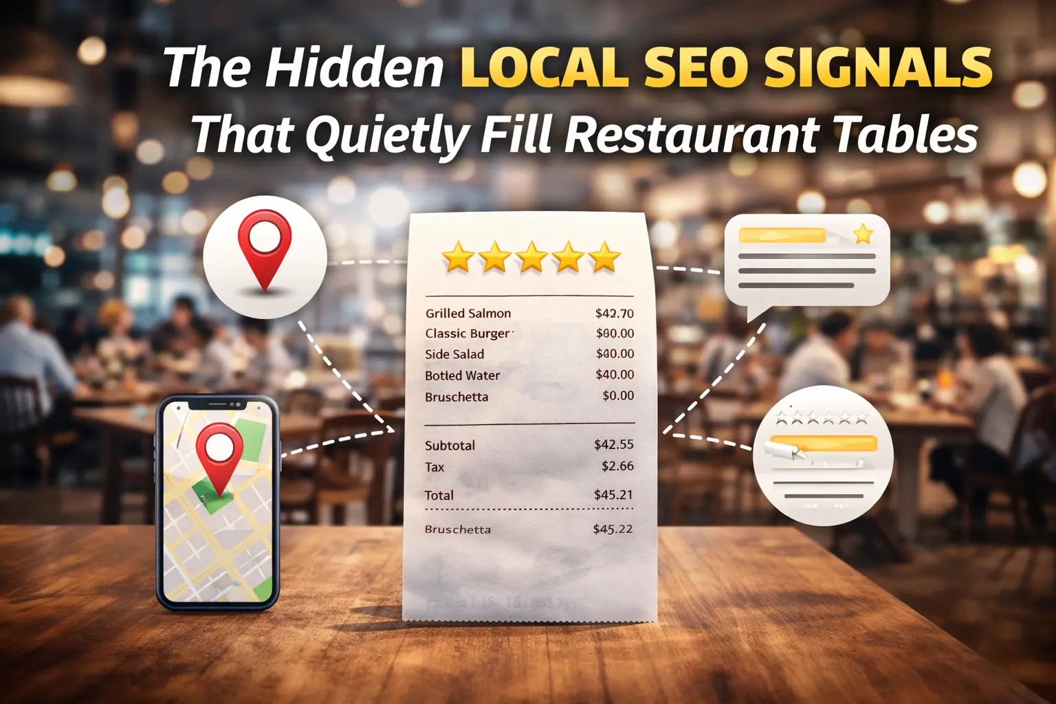 The Hidden Local SEO Signals That Quietly Fill Restaurant Tables